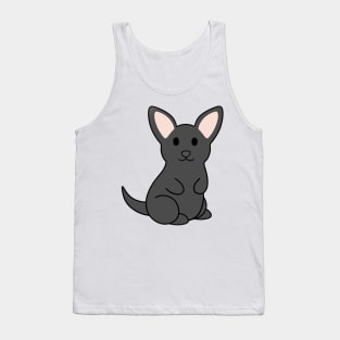 Black Chihuahua Tank Top